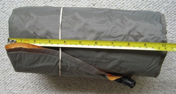 Rolled-up Mattress Length